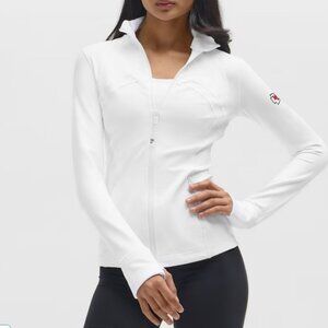 Lululemon Kansas City Chiefs NFL White Define Jacket Size 12 NWT